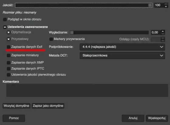 Metadane EXIF w fotografii - Jak je czytać i wykorzystać?
