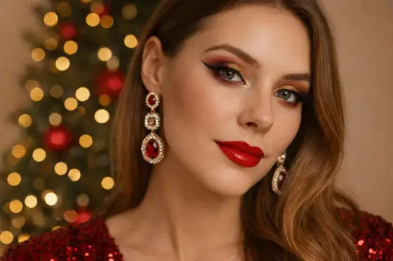 Make-up natalizio semplice - 3 look luminosi in 10 minuti