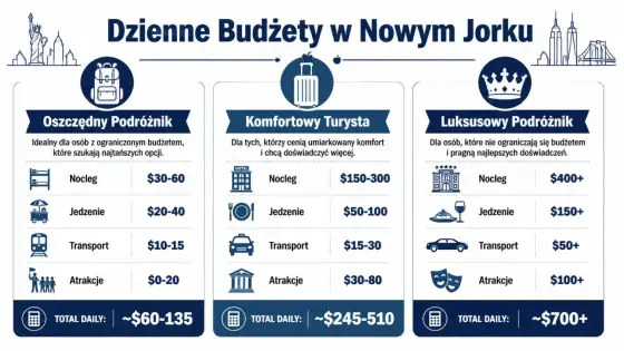 Ile kosztuje wyjazd do Nowego Jorku? Realny budżet na podróż