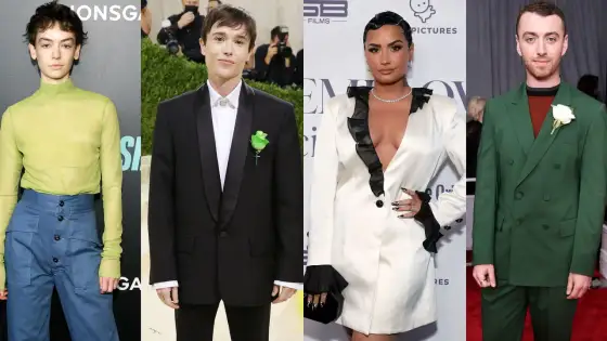 Famosos no binarios - Cómo cambian moda y cultura pop