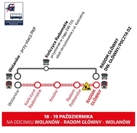 Autobus zastępczy Łódź Kaliska: Jak szybko dotrzeć na przystanek?