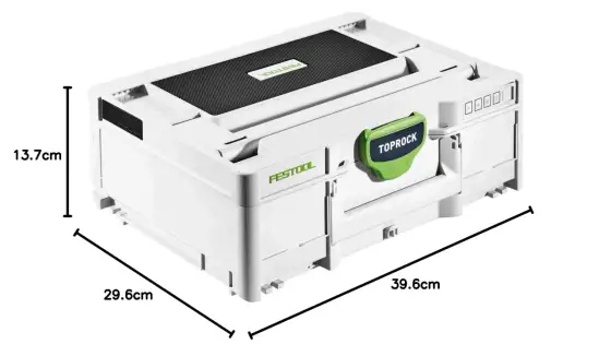 Radio d'atelier Festool : SYSROCK ou TOPROCK ? Le bon choix.