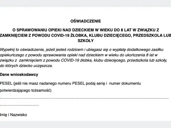 Zasiłek opiekuńczy - jak nie stracić dni? Limity i zasady