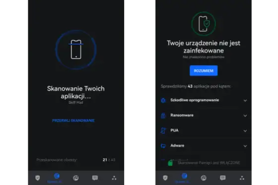 Skanowanie telefonu - Jak wykryć wirusy i odróżnić je od usterki?