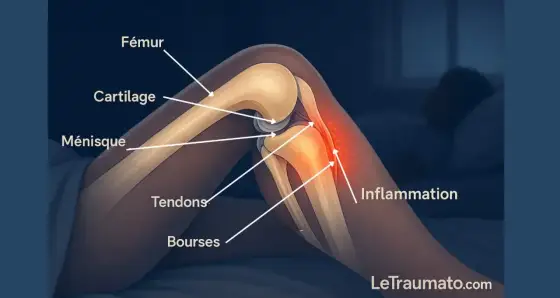 Douleur interne genou - Causes et solutions pour la soulager