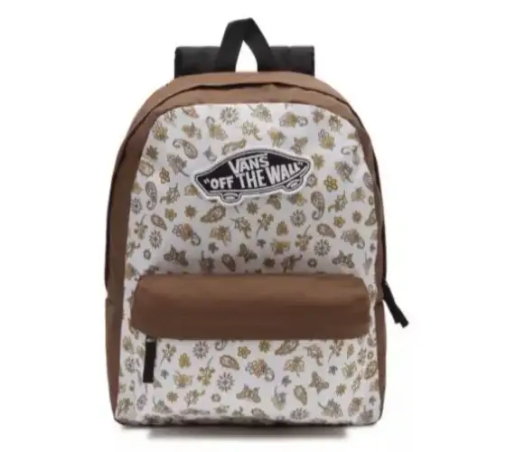 Vans Realm, Old Skool: wnętrze plecaka czy pomieści laptopa?