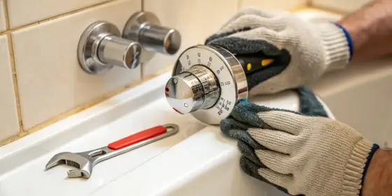 Mitigeur bloqué côté chaud - La solution en 5 étapes