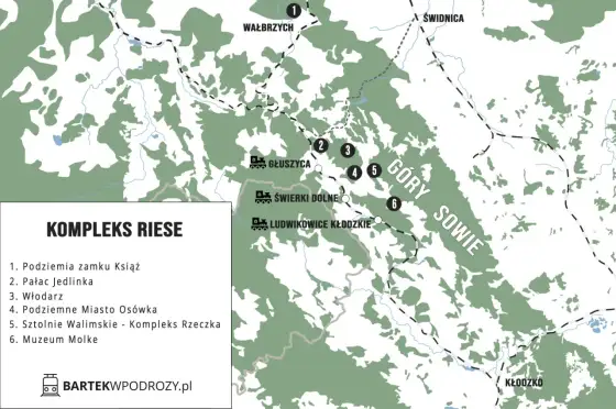 Mapa Riese - Jak planować zwiedzanie? Uniknij błędów!