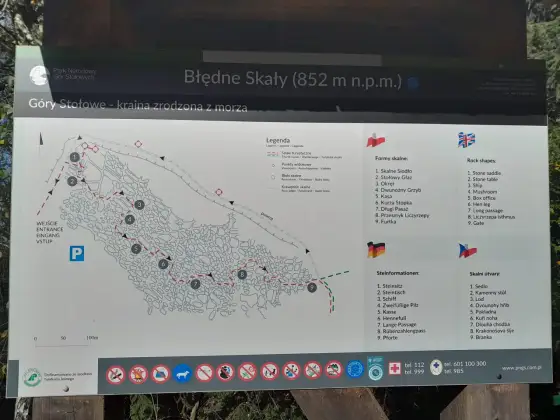 Błędne Skały - wejście, parking, rezerwacja. Planuj sprytnie!