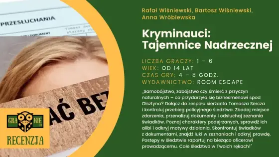 Odpowiedzi do Kryminautów - jak rozwiązać śledztwo?
