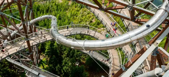 Ścieżka w Obłokach Dolní Morava - Przewodnik po Sky Walk Czechy