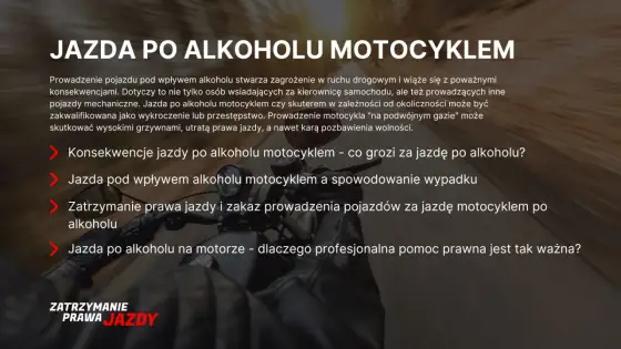Jazda po alkoholu - kiedy grozi przestępstwo i utrata auta