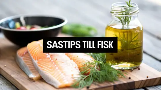 Fisksås - Välj rätt sås till fisken varje gång