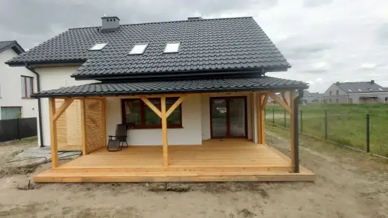 Taras przy domu - Jak zbudować, by służył latami?