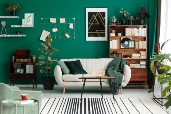 Sfumature di verde - Scegli la tinta giusta per ogni ambiente