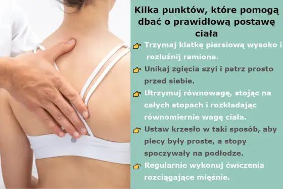 Prawidłowa postawa ciała - jak ją poprawić bez sztywności