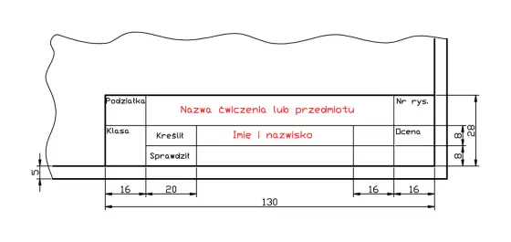 Tabliczka rysunkowa - co powinna zawierać i dlaczego ma znaczenie