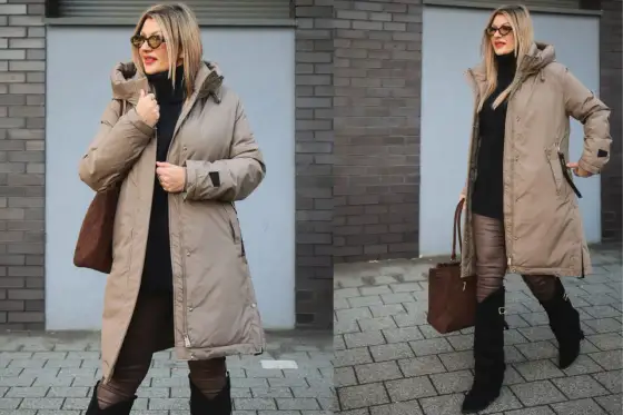 Idealna kurtka zimowa plus size: Fasony, ciepło i styl poradnik