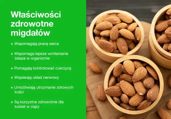 Migdały - właściwości i wartości odżywcze - Ile ich jeść dziennie?
