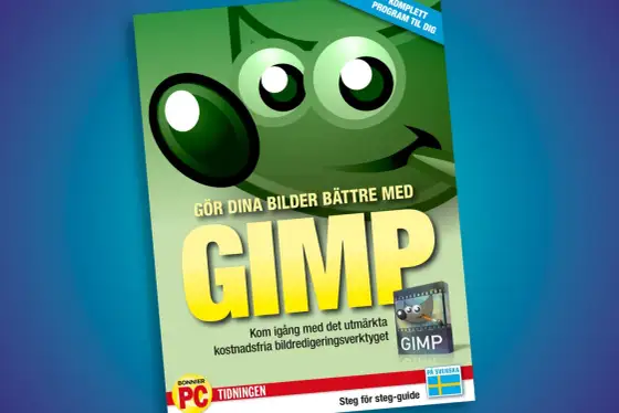 GIMP på svenska - Installera och få rätt språk direkt