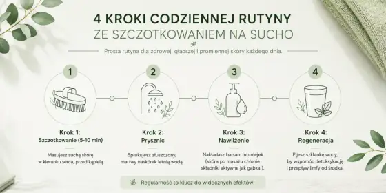 Szczotkowanie ciała na sucho - jak robić to bezpiecznie?