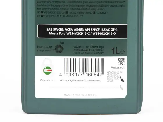 Castrol Magnatec 5W-30 A5: Jaki silnik? Ford, DPF sprawdź!