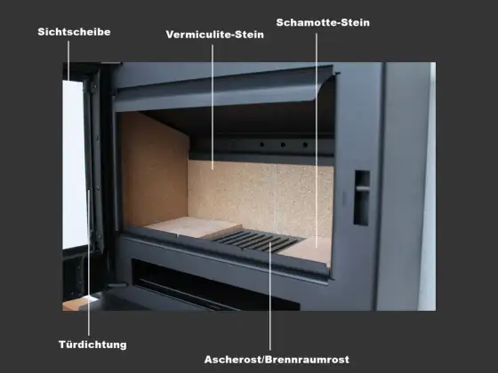 Schamottsteine im Kaminofen wechseln - sicher Schritt für Schritt