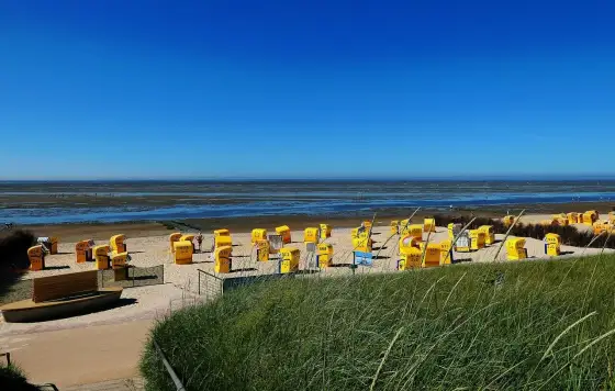 Strand in Duhnen - so planst du Watt, Strandkorb und Küste
