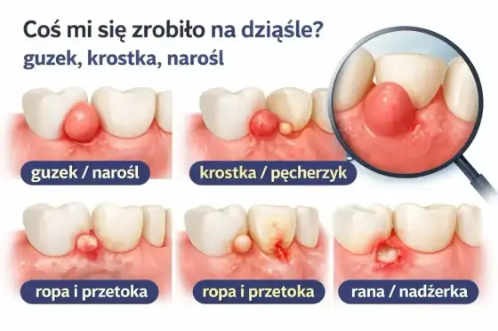 Ropień na dziąśle - co naprawdę pomaga i kiedy do dentysty?