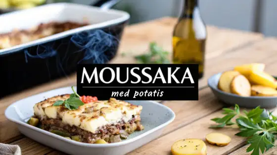 Potatismoussaka - Så lyckas du med krämiga lager varje gång