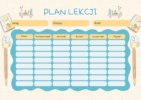 Klasa 4 bez chaosu - nauka, plan dnia i samodzielność dziecka