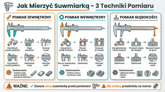 Jak mierzyć suwmiarką? Precyzyjny poradnik bez błędów!