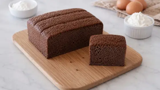 Gâteau japonais - Le secret d'un castella moelleux et parfait
