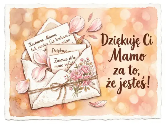 Kartka na Dzień Mamy - Jak napisać życzenia, które wzruszą?