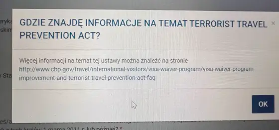 ESTA do USA - Czy na pewno wiesz, kiedy jej użyć?