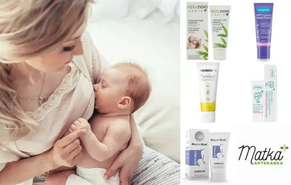 Karmienie piersią i produkty z lanoliną. Czy lanolina jest szkodliwa? Kremy z lanoliną dla mam karmiących.