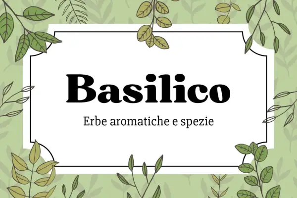 Etichette da stampare e ritagliare gratis: Basilico, erbe aromatiche e spezie. Perfette per i tuoi barattoli!