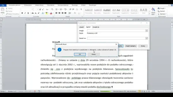 Jak przesunąć tekst w Wordzie bez spacji i uniknąć błędów formatowania