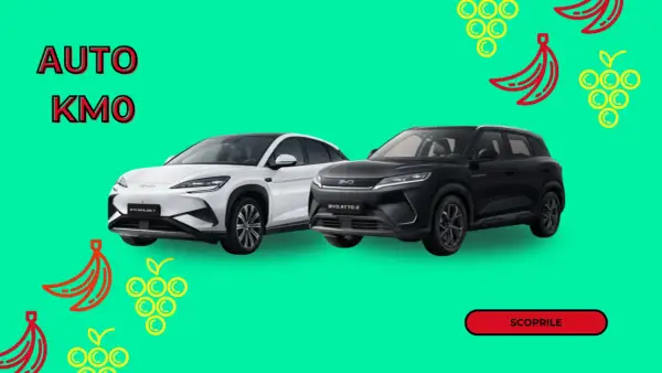 Auto KMO: scopri le agevolazioni acquisto auto legge 104 con questi modelli BYD.