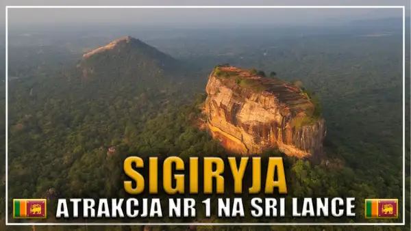 Sigirija, lwia skała na Sri Lance, majestatycznie wznosi się nad dżunglą.
