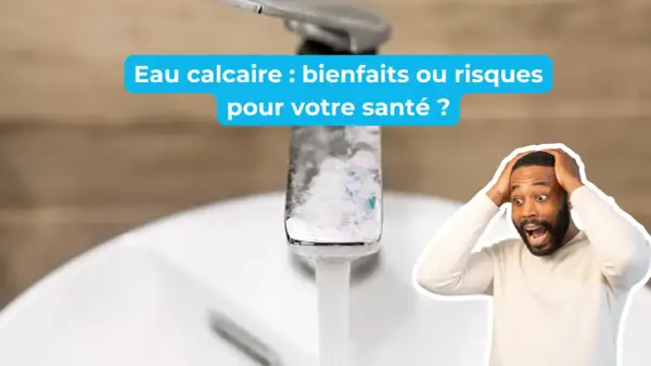 Robinet entartré, eau calcaire : un homme paniqué s'interroge sur l'effet du calcaire sur les reins et sa santé.