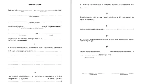 Jak działa umowa zlecenie? Kluczowe informacje i obowiązki stron