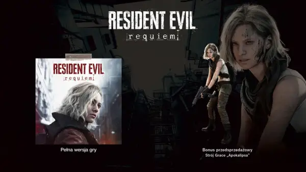 Resident Evil Requiem: poznaj wymagania gry i bonusy z przedsprzedaży. Na grafice postać Grace.