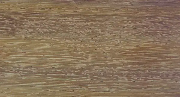 Textura de madera con vetas horizontales en un cálido color iroko, con detalles más claros que simulan el paso del tiempo.