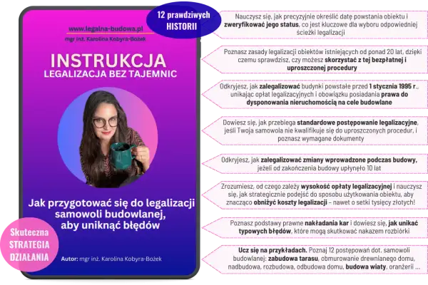 Instrukcja legalizacji samowoli budowlanej. Dowiedz się, jak uniknąć kar i błędów, poznać zasady, koszty i procedury, aby legalizacja przebiegła sprawnie.