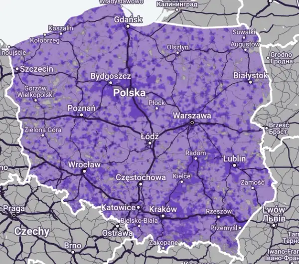 Która sieć ma największy zasięg internetu? Sprawdź, kto wygrywa w Polsce