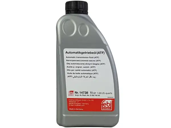 Płyn ATF Febi Bilstein 14738, idealny do automatycznej skrzyni biegów w Chevrolet Cruze 1.8 benzyna. Pojemność 1 litr.