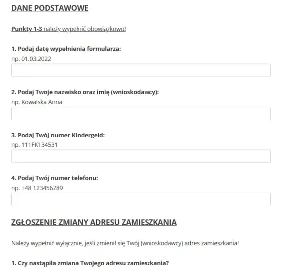 Jak wypełnić wniosek o zasiłek rodzinny w Niemczech - wzór i porady