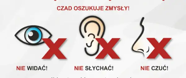 Czad oszukuje zmysły: nie widać, nie słychać, nie czuć. Jak pozbyć się czadu z domu? Zainstaluj czujnik!