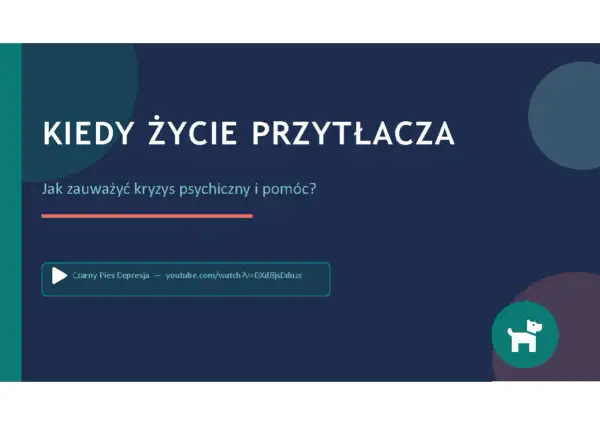 Kiedy życie przytłacza, jak rozpoznać kryzys psychiczny i depresję egzogenną? Pomoc jest bliżej niż myślisz.